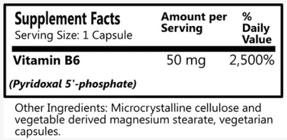 Vitamin B6 P5P (Activated)