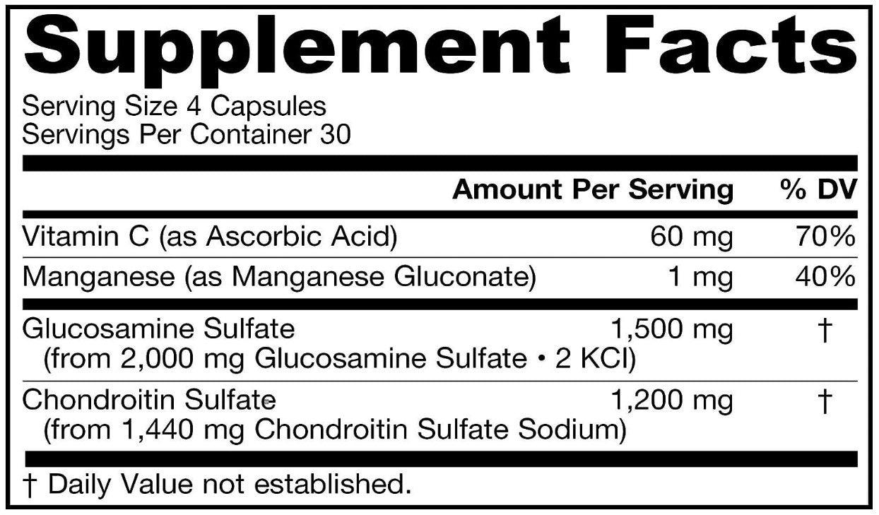 Glucosamine + Chondroitin