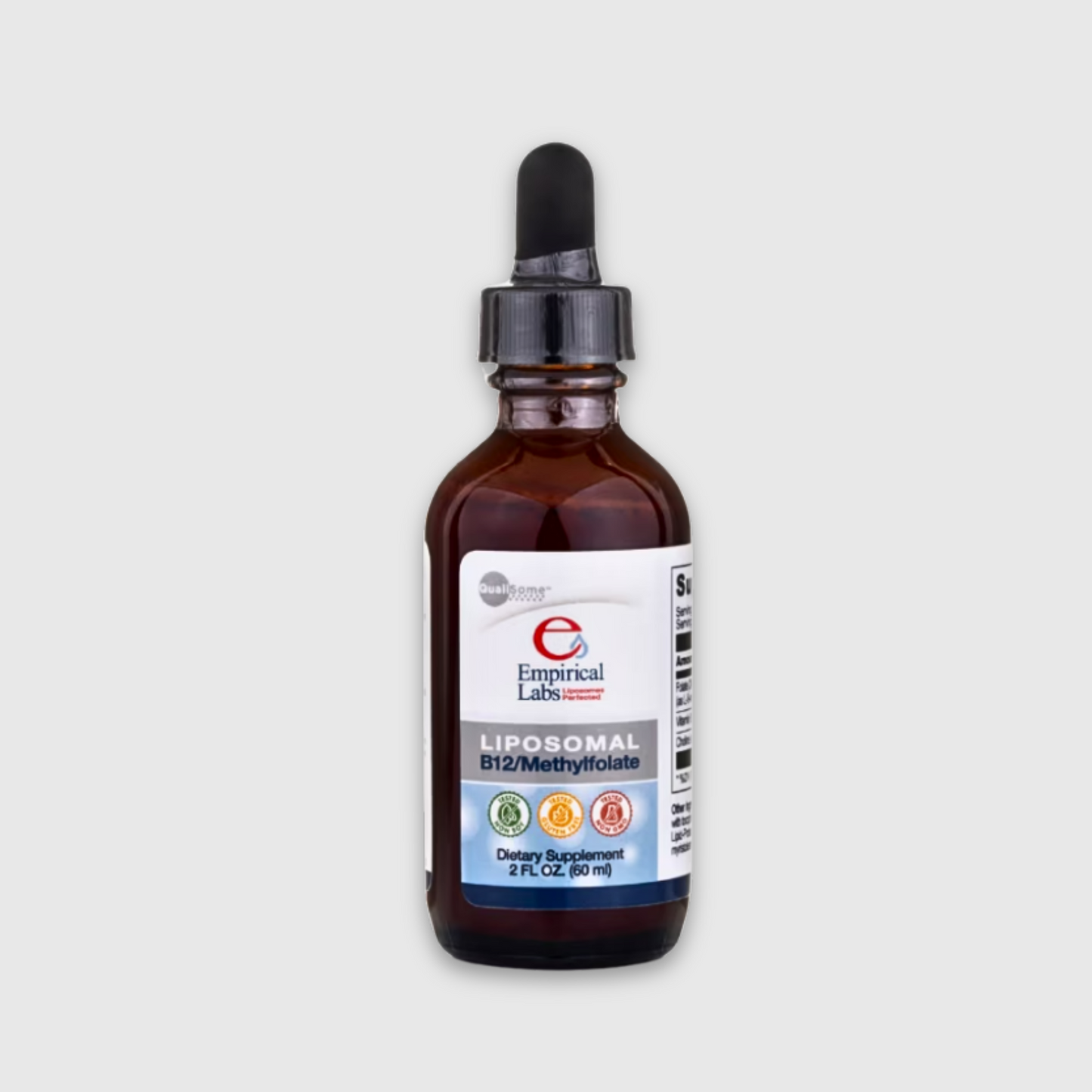 Liposomal B12/Methylfolate - 2 fl. oz