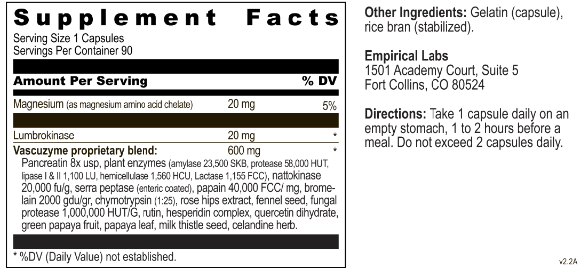 Vascuzyme