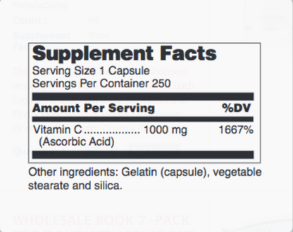 Vitamin C Tablets (Ascorbic Acid)